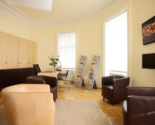 Besprechungszimmer von Dr. Turkof in Wien