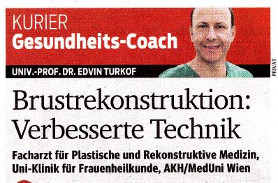 Dr. Edvin Turkof über verbesserte Techniken in der Brustrekonstruktion.