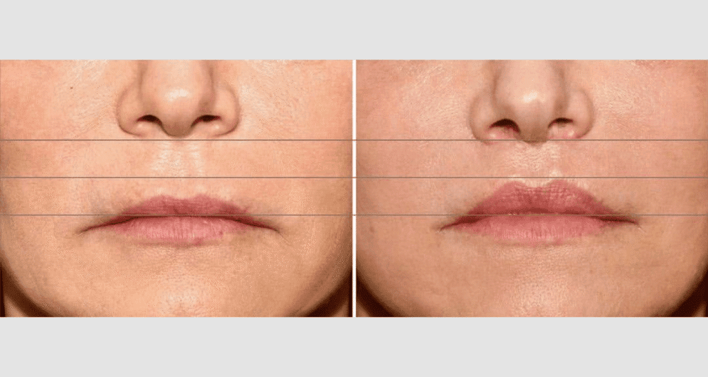 Vorher/Nachher Ergebnis: Bullhorn Lift