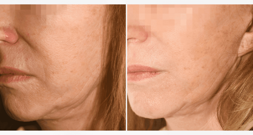 Vorher/Nachher Ergebnis: Vampire Lift