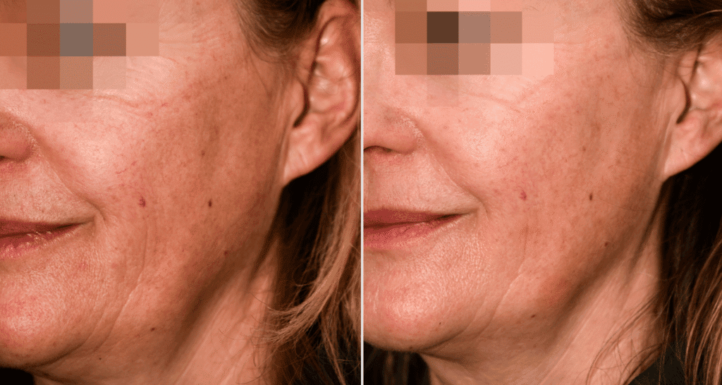 Vorher/Nachher Ergebnis: Vampire Lift